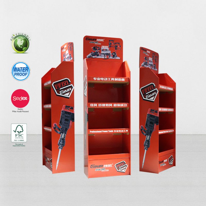 What Is a Cardboard Floor Display Stand?