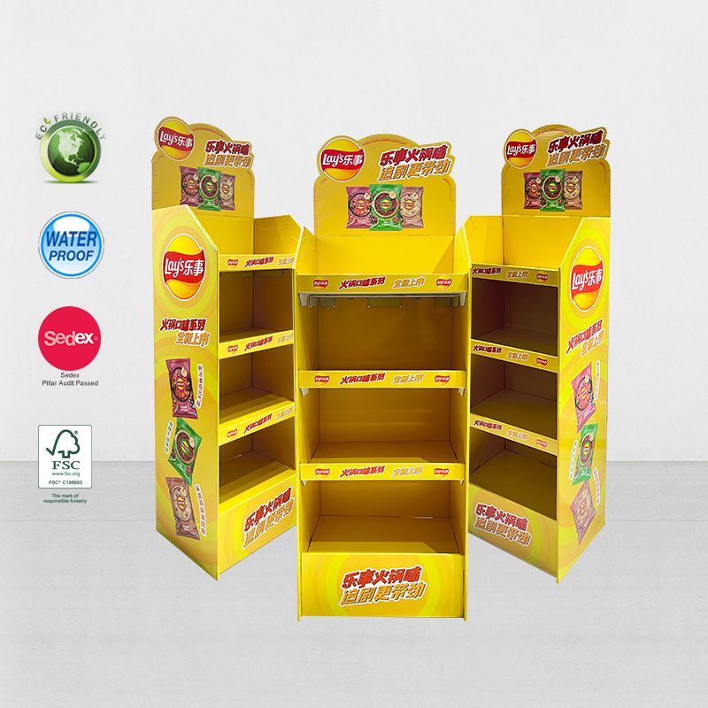 cardboard display rack