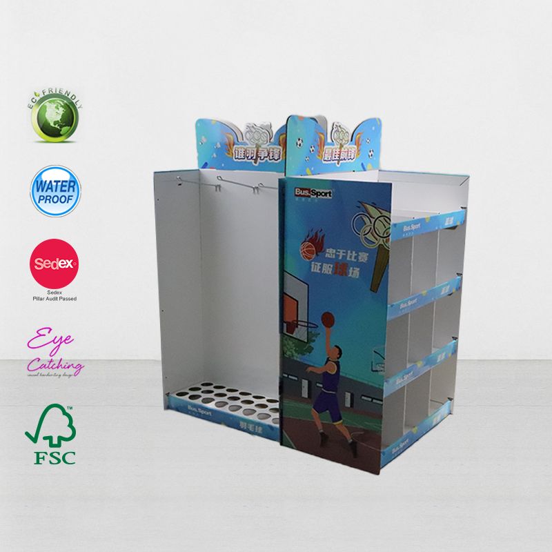 Cardboard Floor Display