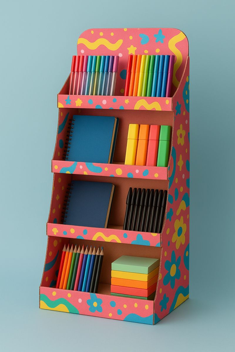 cardboard exhibition stand