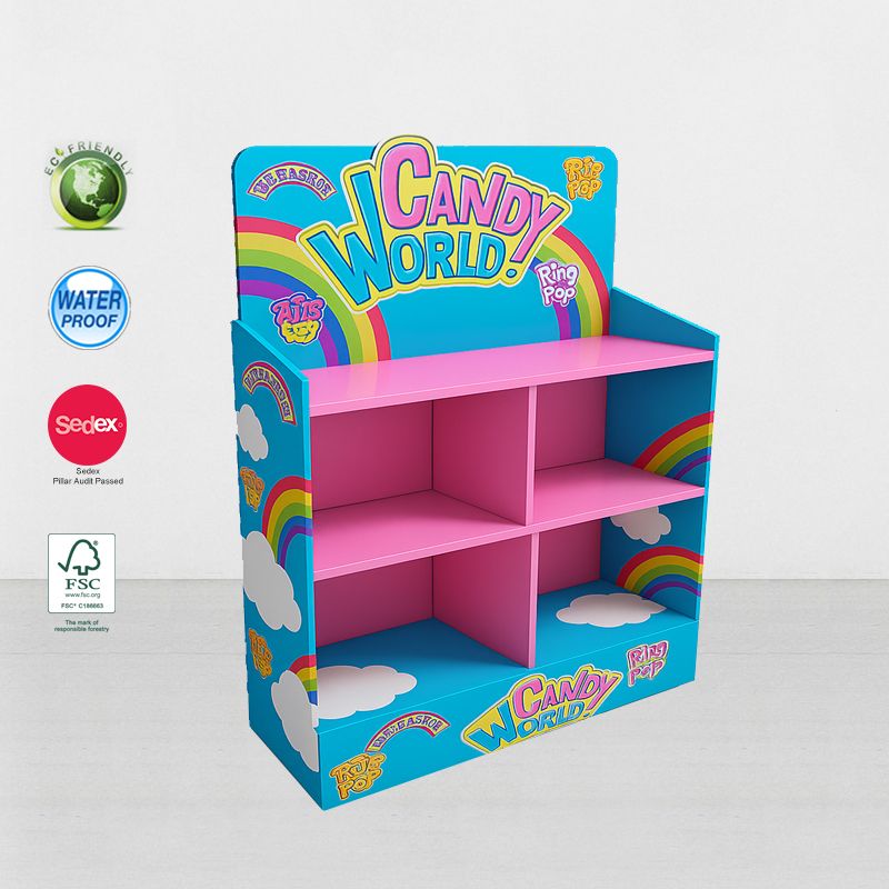 4 Sided Funko POP Cardboard Corrugated Pallet Display