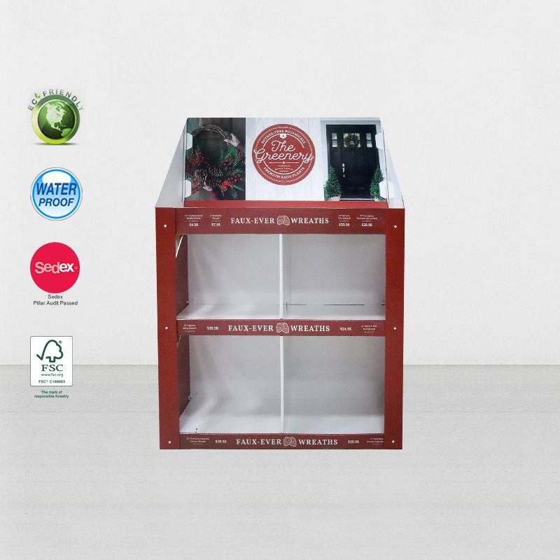 4 Sided Funko POP Cardboard Corrugated Pallet Display
