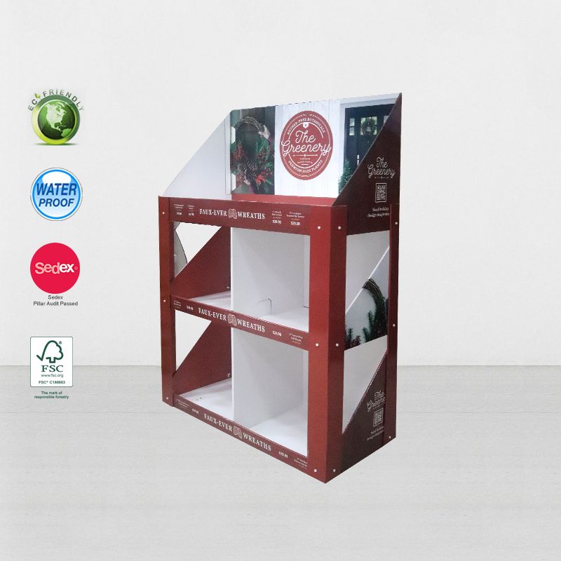 4 Sided Funko POP Cardboard Corrugated Pallet Display