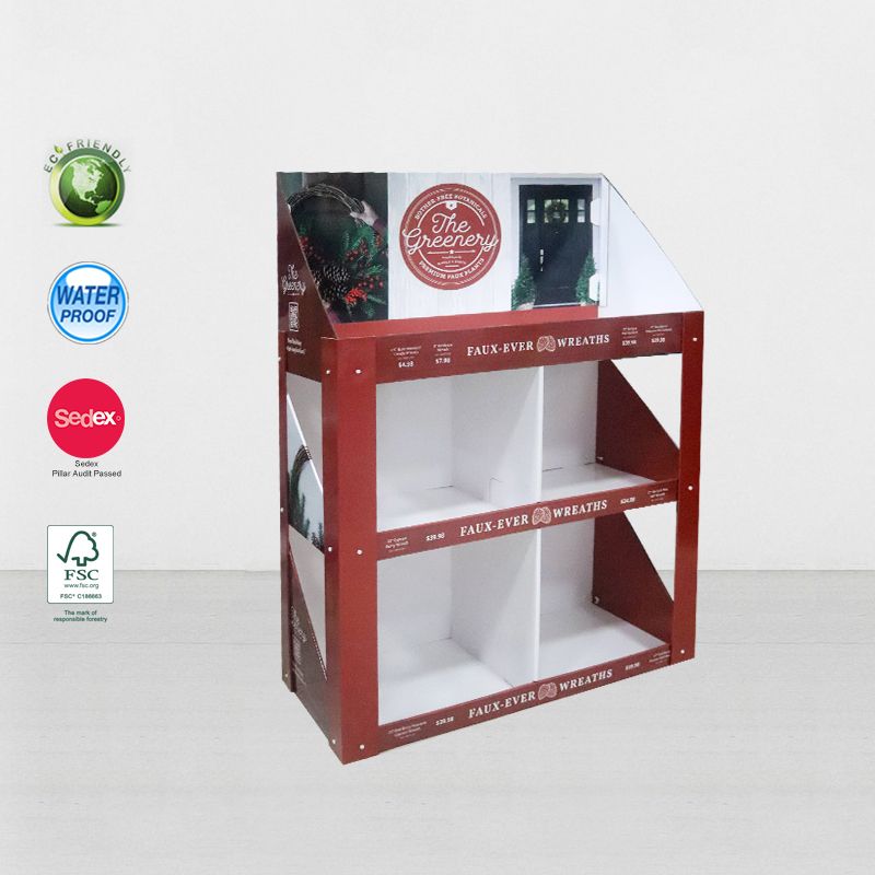 4 Sided Funko POP Cardboard Corrugated Pallet Display