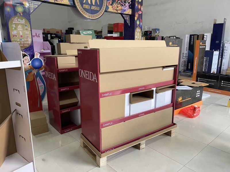cardboard end cap display