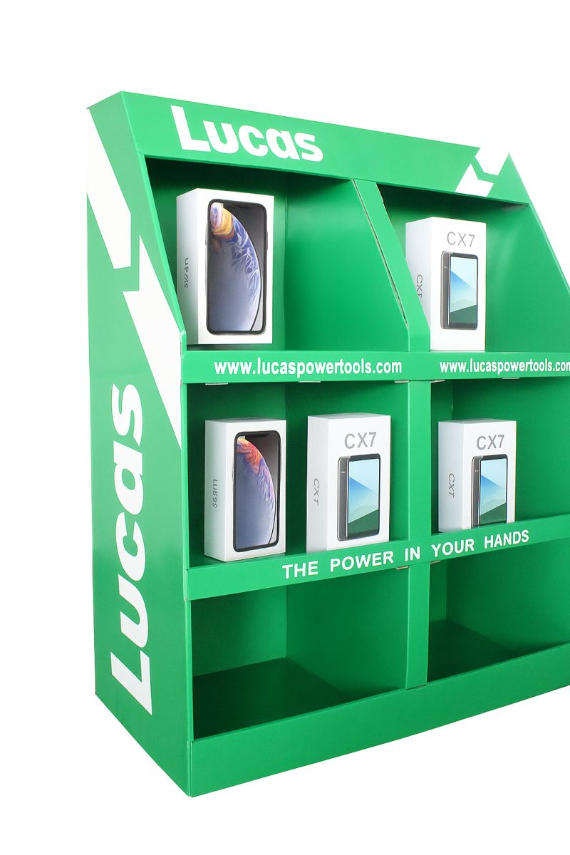 cardboard end cap display