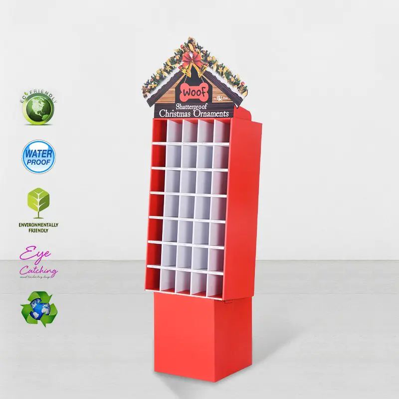 Can corrugated cardboard display racks withstand rain?