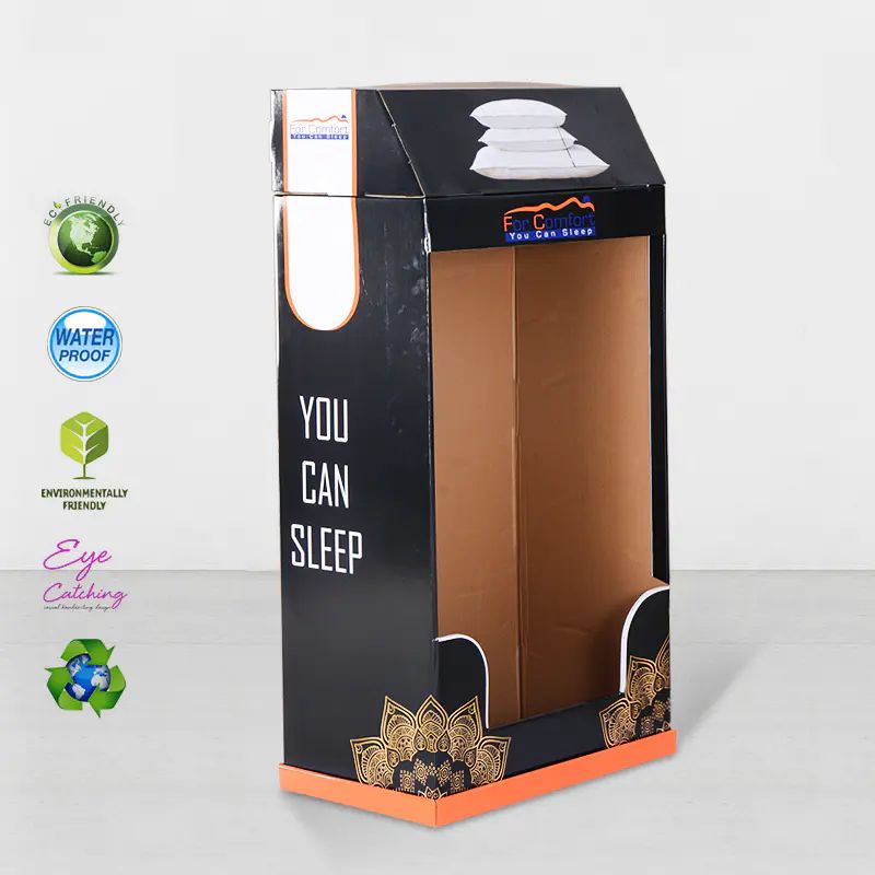 corrugated cardboard displays