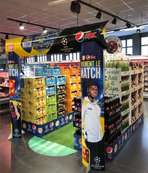 beverage display stand