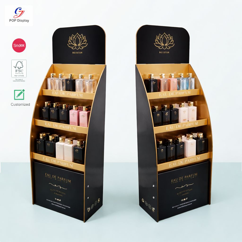 Beverage Display Rack