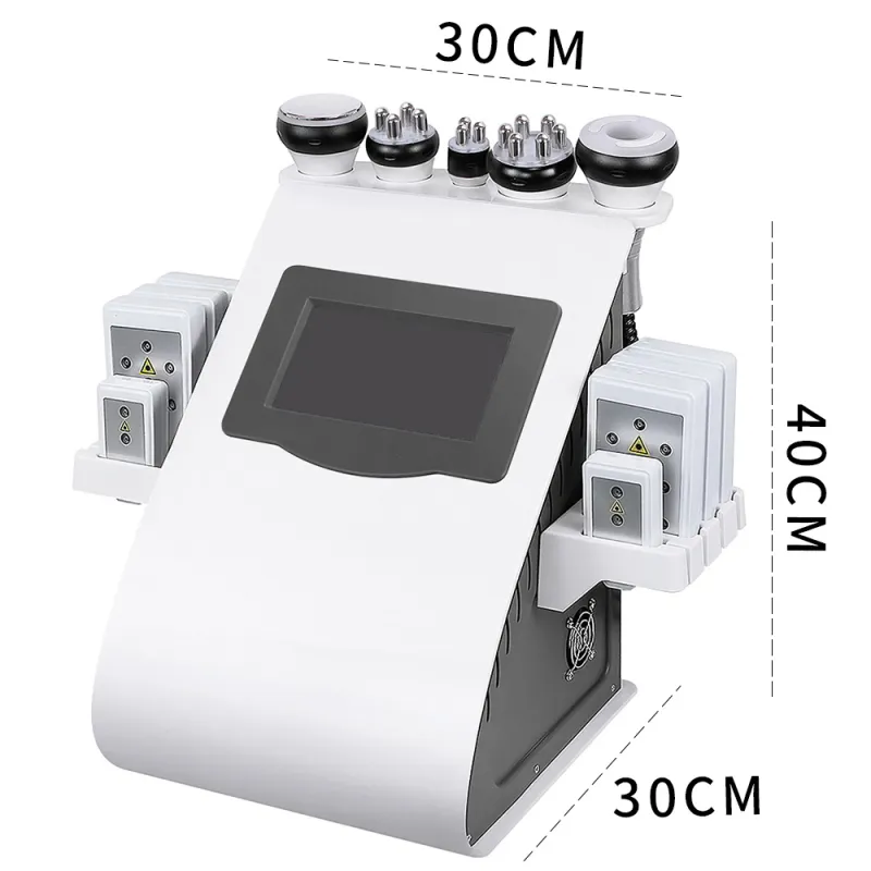 Máquina de cavitação de gordura lipo a laser 6 em 1 para emagrecimento