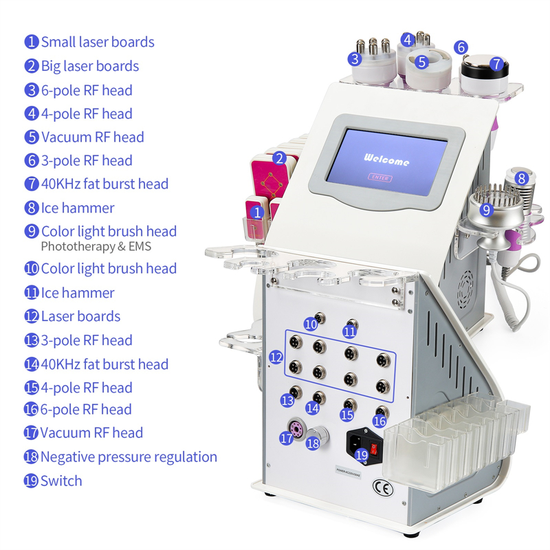 cavitation and radiofrequency machine