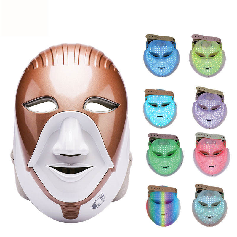 Wireless 7 Colors LED Light Therapy Beauty Face Mask