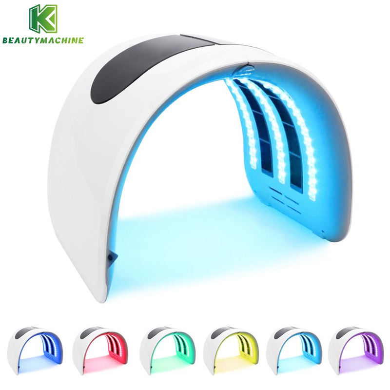 Pdt Photon Red Blue LED Light Therapy Facial Machine