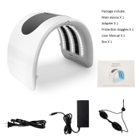 Pdt Photon Red Blue LED Light Therapy Facial Machine