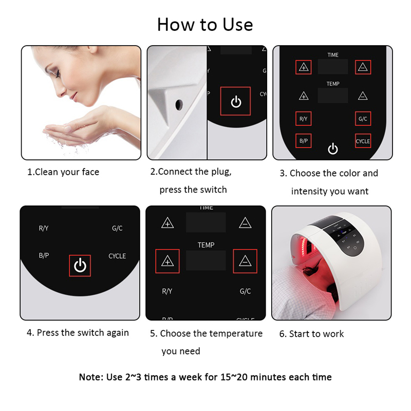 pdt led light therapy machine