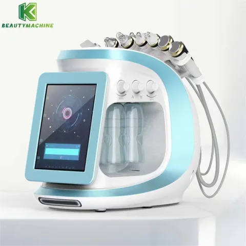 Аппарат для гидродермабразии с кислородной струей H2O2 8 в 1