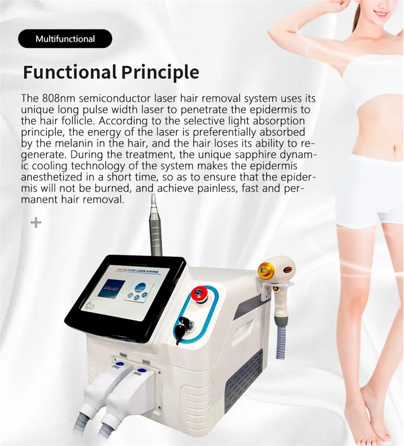 diode laser hair removal machine