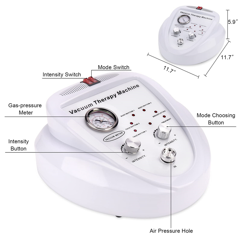 Vacuum Breast Butt Lifting Machine With Suction Pump