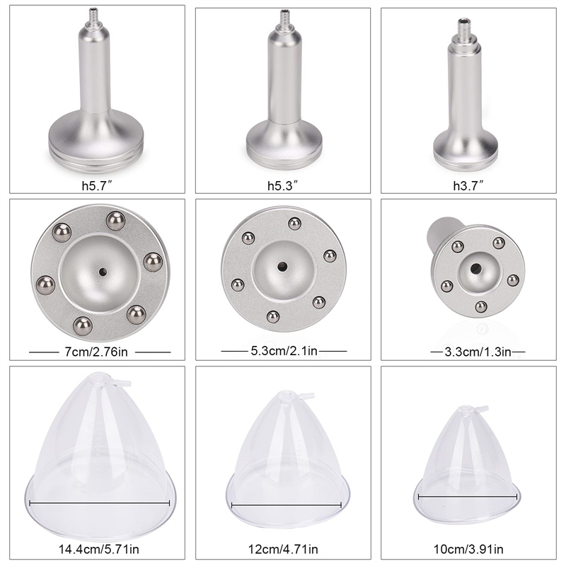 Vacuum Breast Butt Lifting Machine With Suction Pump