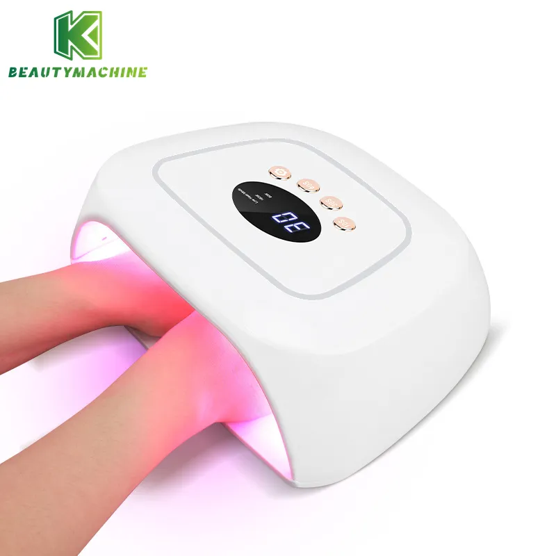 Lámpara de uñas de gel UV LED recargable para esmalte de uñas