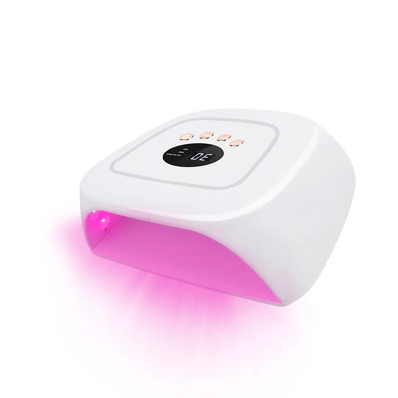 Lámpara de uñas de gel UV LED recargable para esmalte de uñas