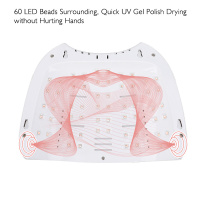 Rechargeable Sun UV Led Gel Nail Lamp For Nail Polish