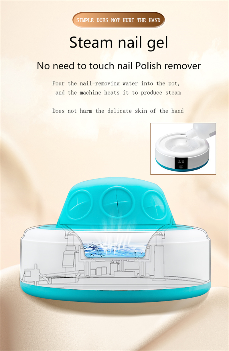 steam off gel remover