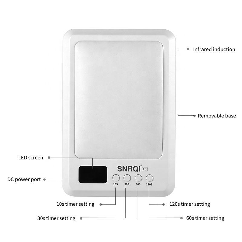 72W Wireless Led UV Nail dryer Lamp for Gel Nails