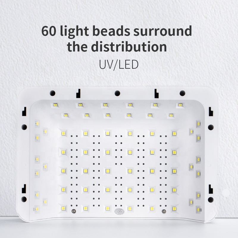72W Wireless Led UV Nail dryer Lamp for Gel Nails