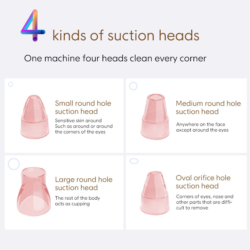 Portable Face Pore Vacuum Black Head Remover Machine