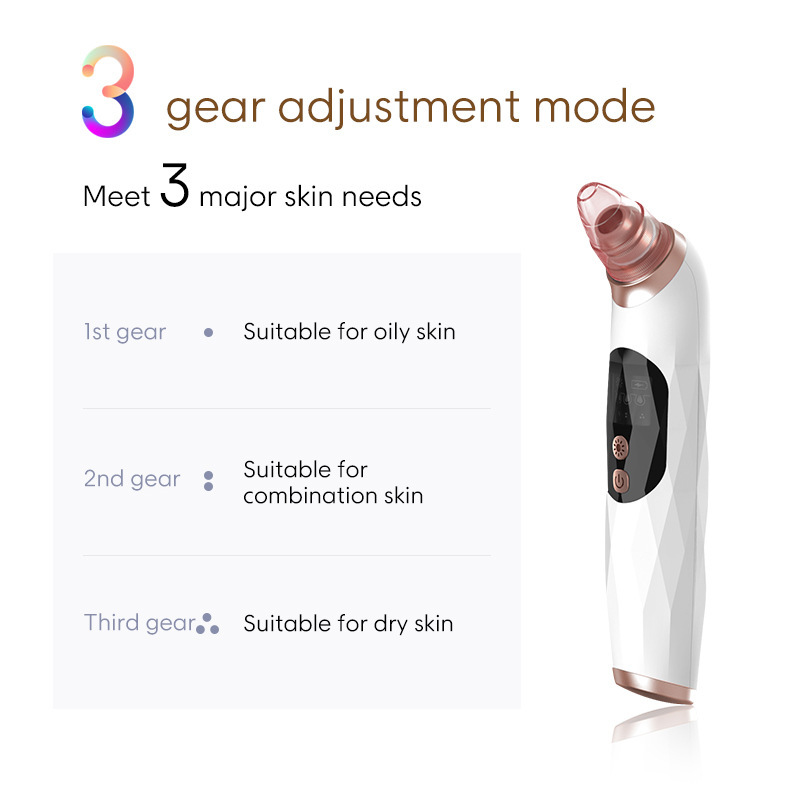 Portable Face Pore Vacuum Black Head Remover Machine