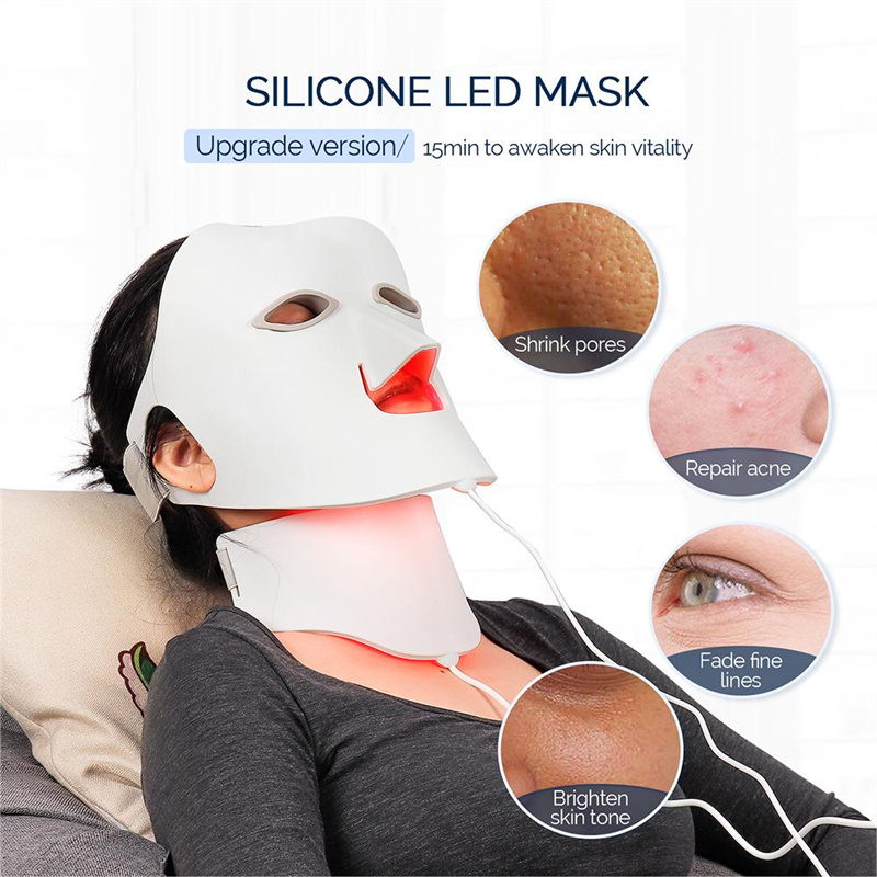 red light led mask