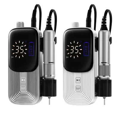 Portable Automatic Finger Toenail File Drill