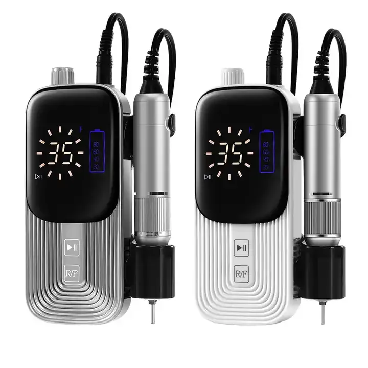 Portable Automatic Finger Toenail File Drill