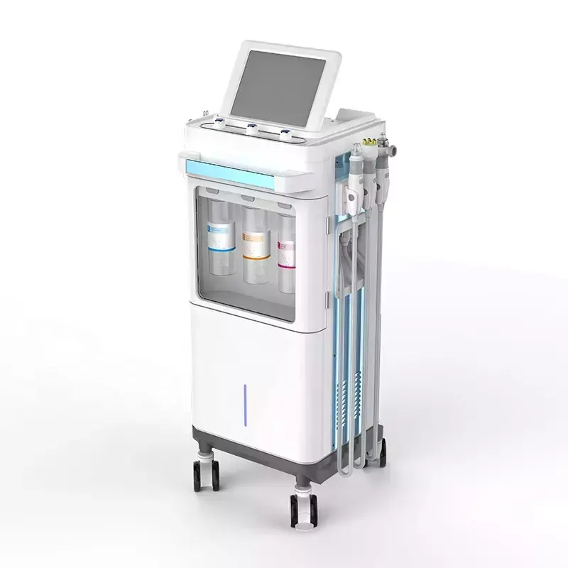 Умный Лед Синий 6-в-1 Аква Светиться И Чистый гидродермабразия