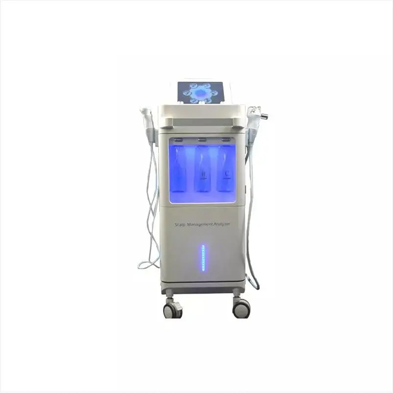 Умный Лед Синий 6-в-1 Аква Светиться И Чистый гидродермабразия