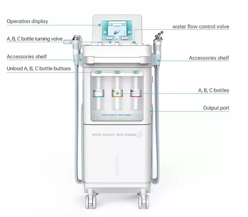 6 in 1 hydrafacial machine