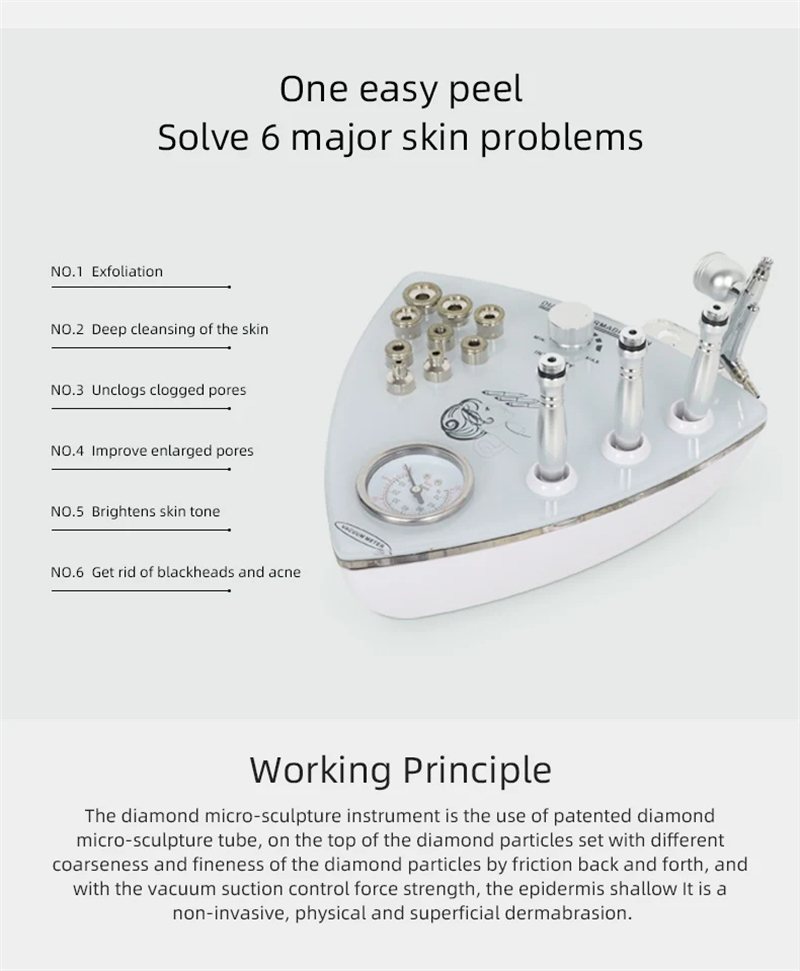 professional diamond microdermabrasion machine