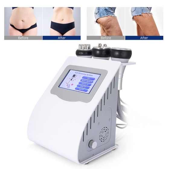 How does a vacuum cavitation slimming machine remove fat?