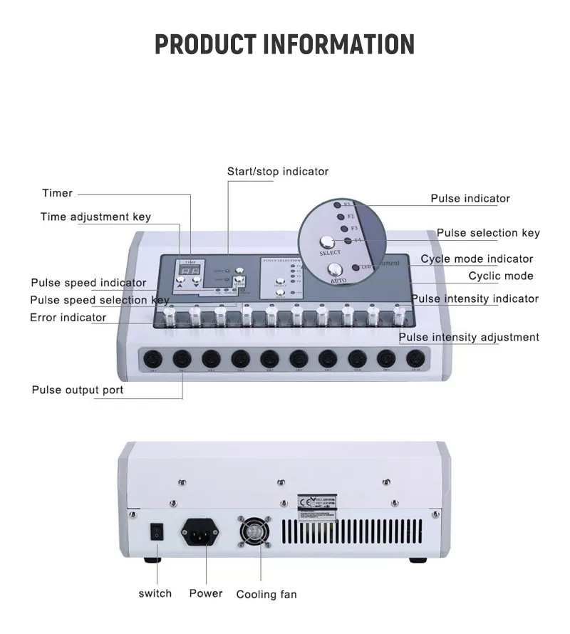 muscle stimulator machine physiotherapy