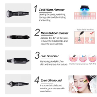 Hydrodermabrasion Dermabrasion Aquafacial Machine pour esthéticiennes