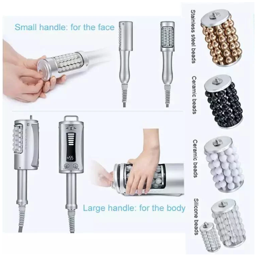 Roller massager with internal ball: multifunctional artifact for reducing and forming fat
