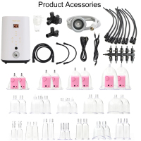 Breast and hip enlargement machine vacuum massage heating drainage system hip lift face slimming