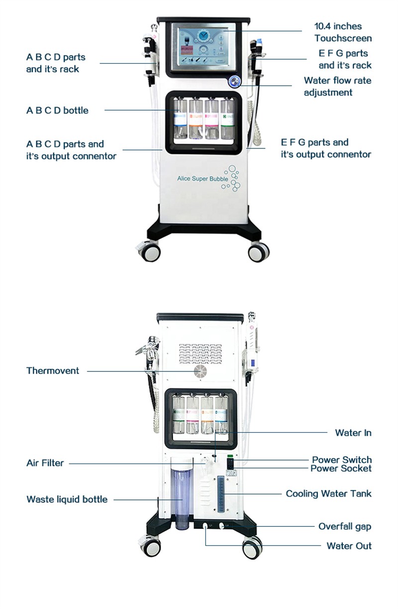 7 in 1 hydrafacial machine