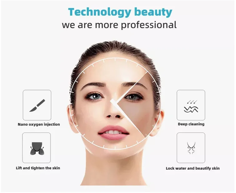 6 in 1 hydrafacial machine