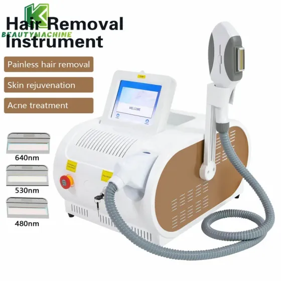 What is the optimal power for laser hair removal?