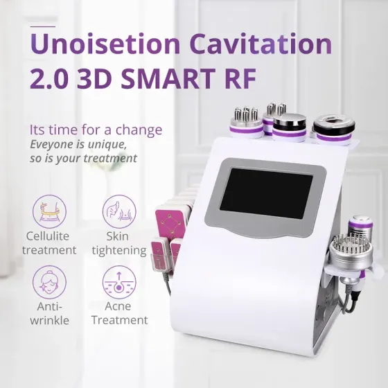How many types of ultrasonic cavitation machines are there?