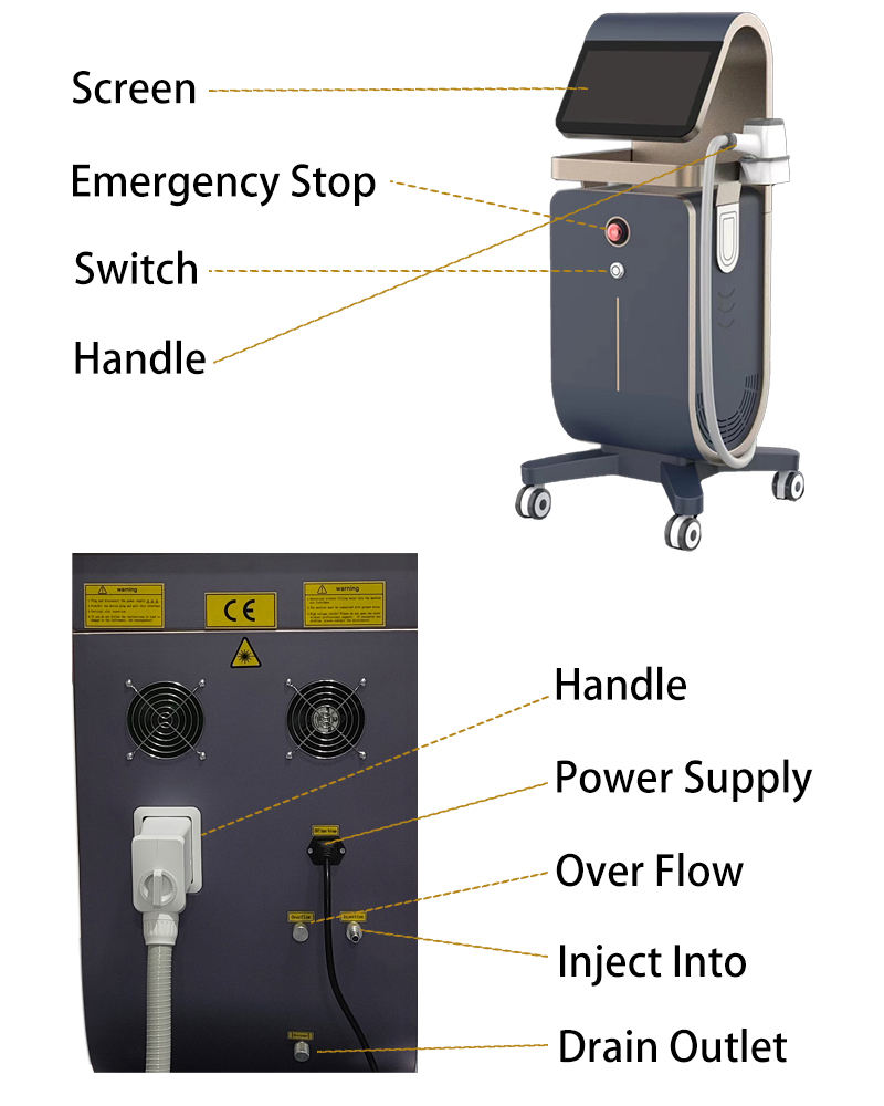 laser hair removal machine