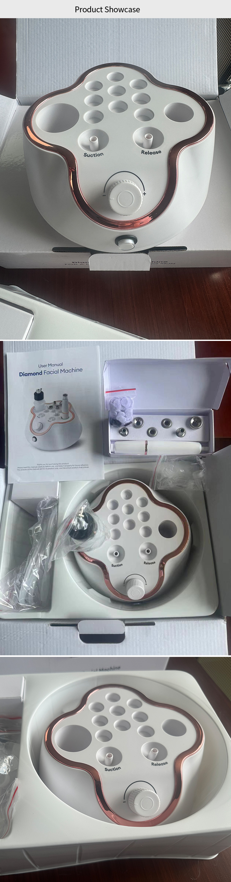 3 in 1 microdermabrasion machine